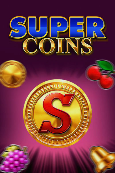 Motiv automatu SUPER COINS na Casinova Casino